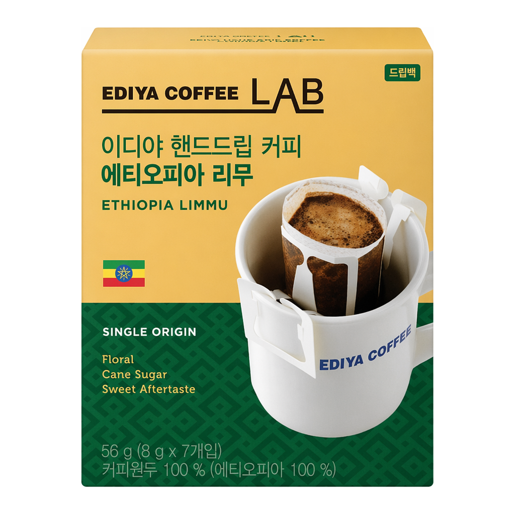 OFFICENEX 이디야 핸드드립 커피(에티오피아리무/8g*7T)