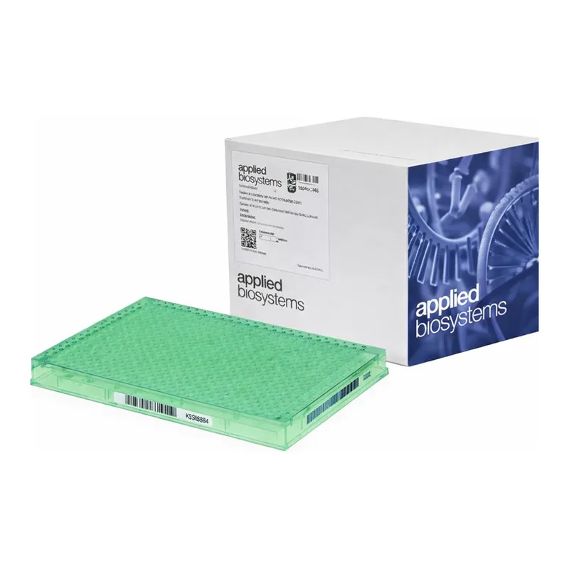 Thermo Fisher Scientific MicroAmp EnduraPlate Optical 384-Well Green Reaction Plates with Barcode