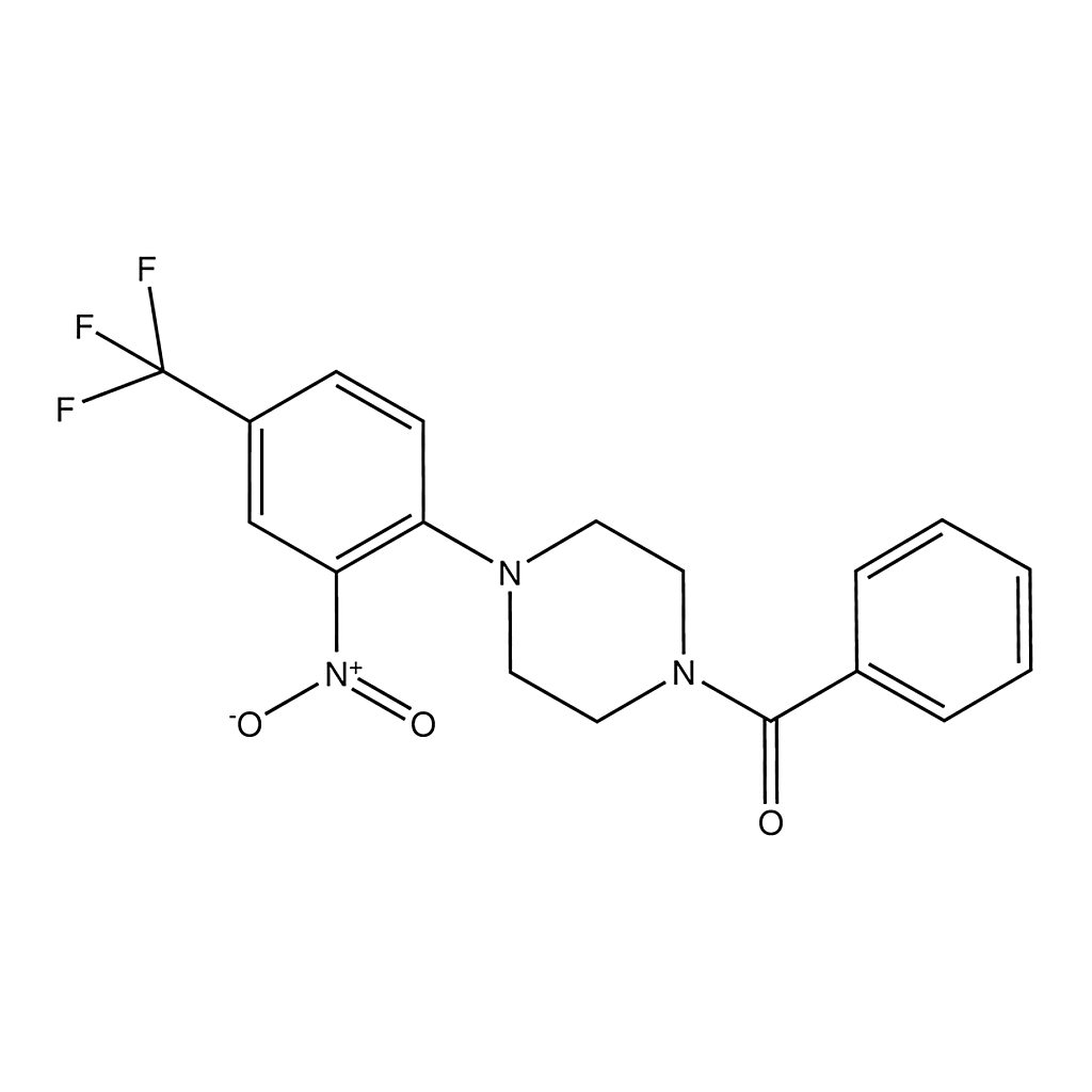 Merck (4-(2-Nitro-4-(trifluoromethyl)phenyl)piperazin-1-yl)(phenyl)methanone