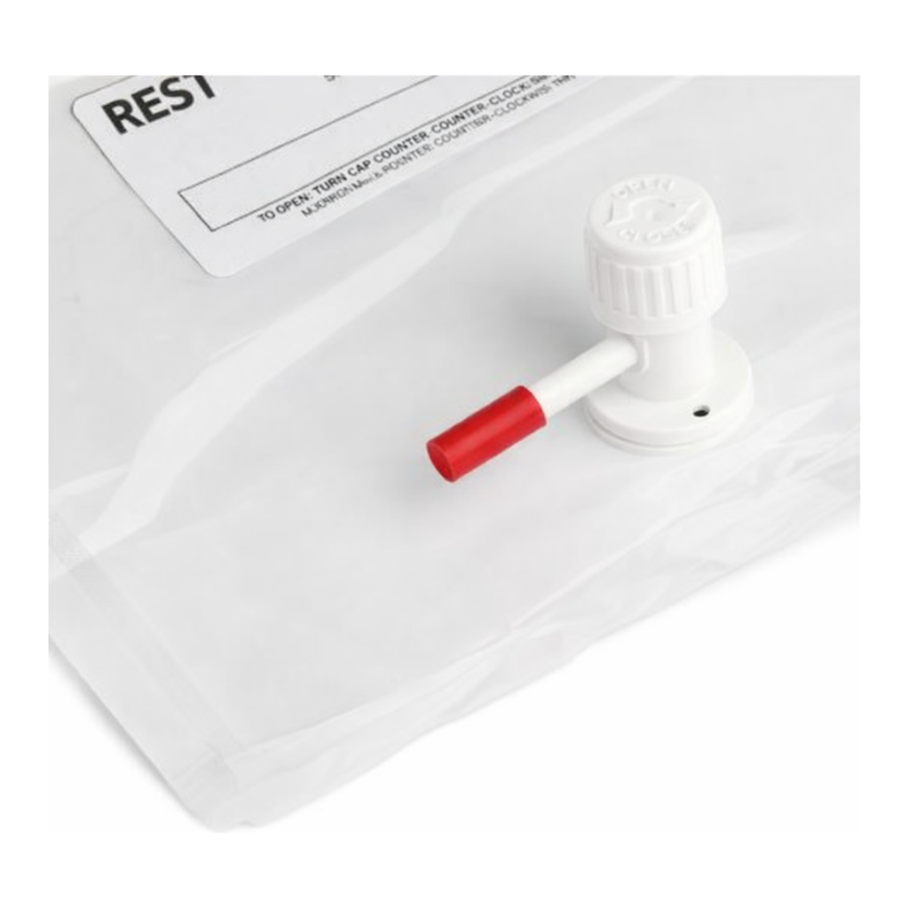 Restek Gas Sampling Bag, ALTEF, 80L, 28.25in x 30.5in w/polypropylene combo valve & septum, 1 eye