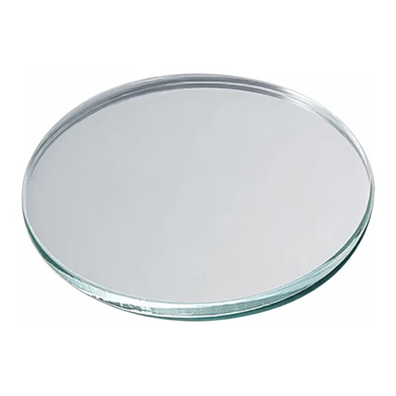 AS ONE Glass Circular Blue Plate(Soda Glass) Thickness 1.0mm, 원형 유리 청판(소다 유리) 두께 1.0mm