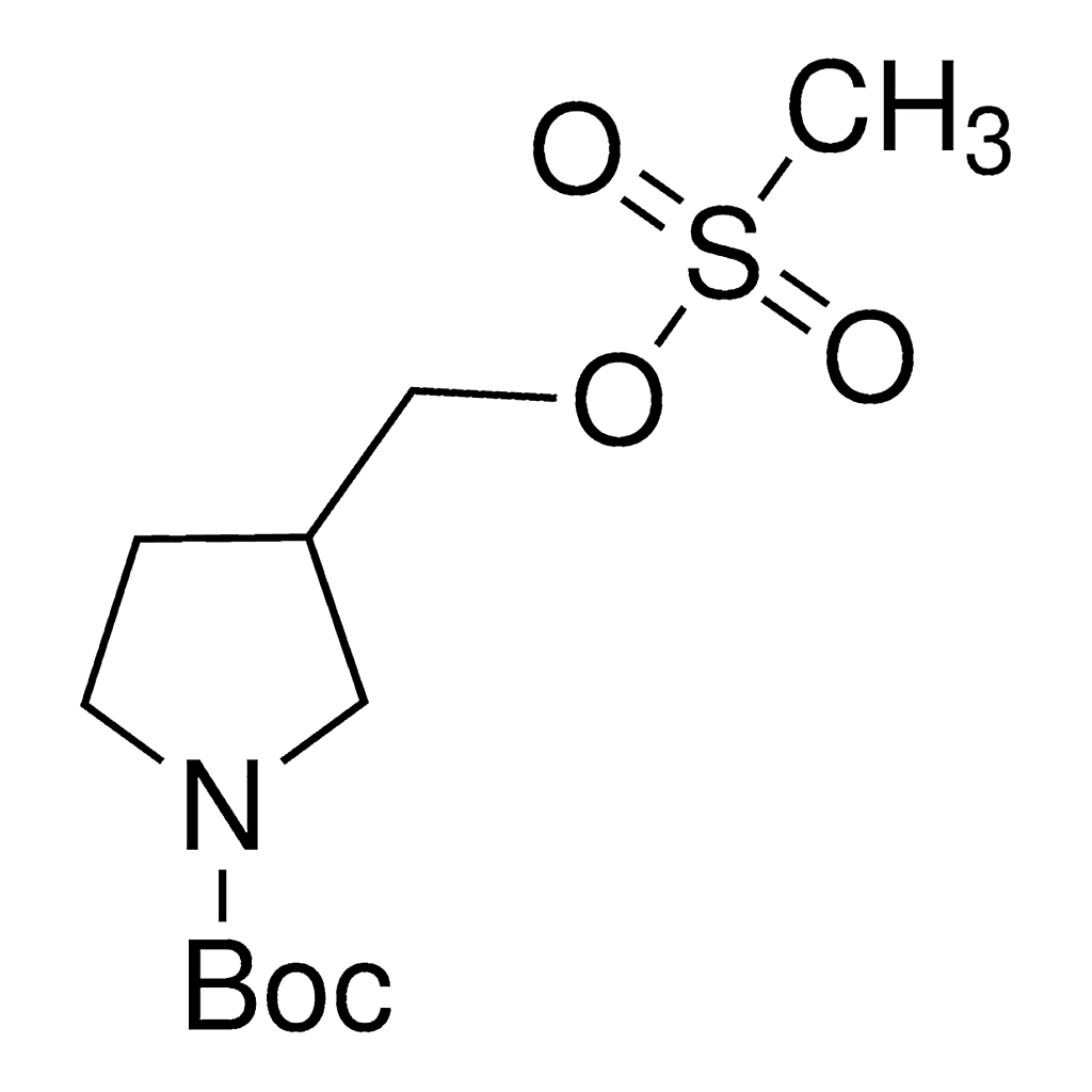 Merck 3-Methanesulfonyloxymethyl-pyrrolidine-1-carboxylic acid tert butyl ester