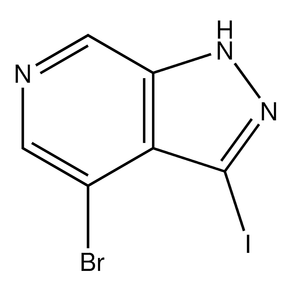 Merck 4-Bromo-3-iodo-1H-pyrazolo[3,4-c]pyridine