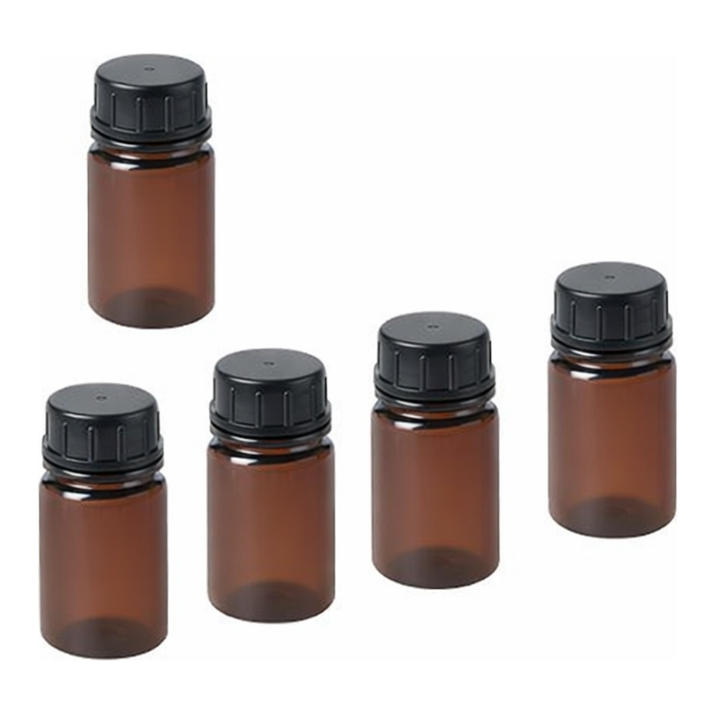AS ONE PP Bottle GOOD BOY 100mL SCC Brown (Pure Water Washing Processed)