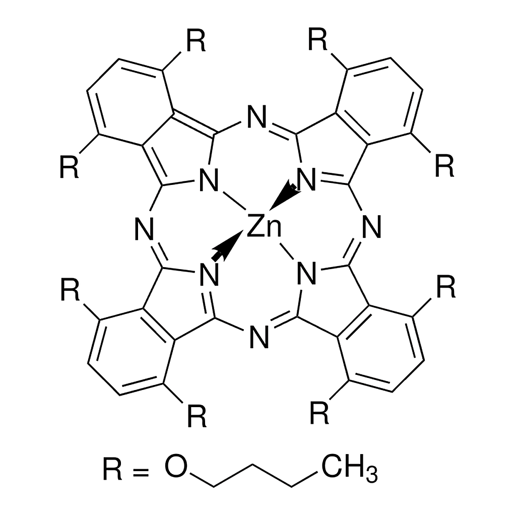 Merck Zinc 1,4,8,11,15,18,22,25-octabutoxy-29H,31H-phthalocyanine
