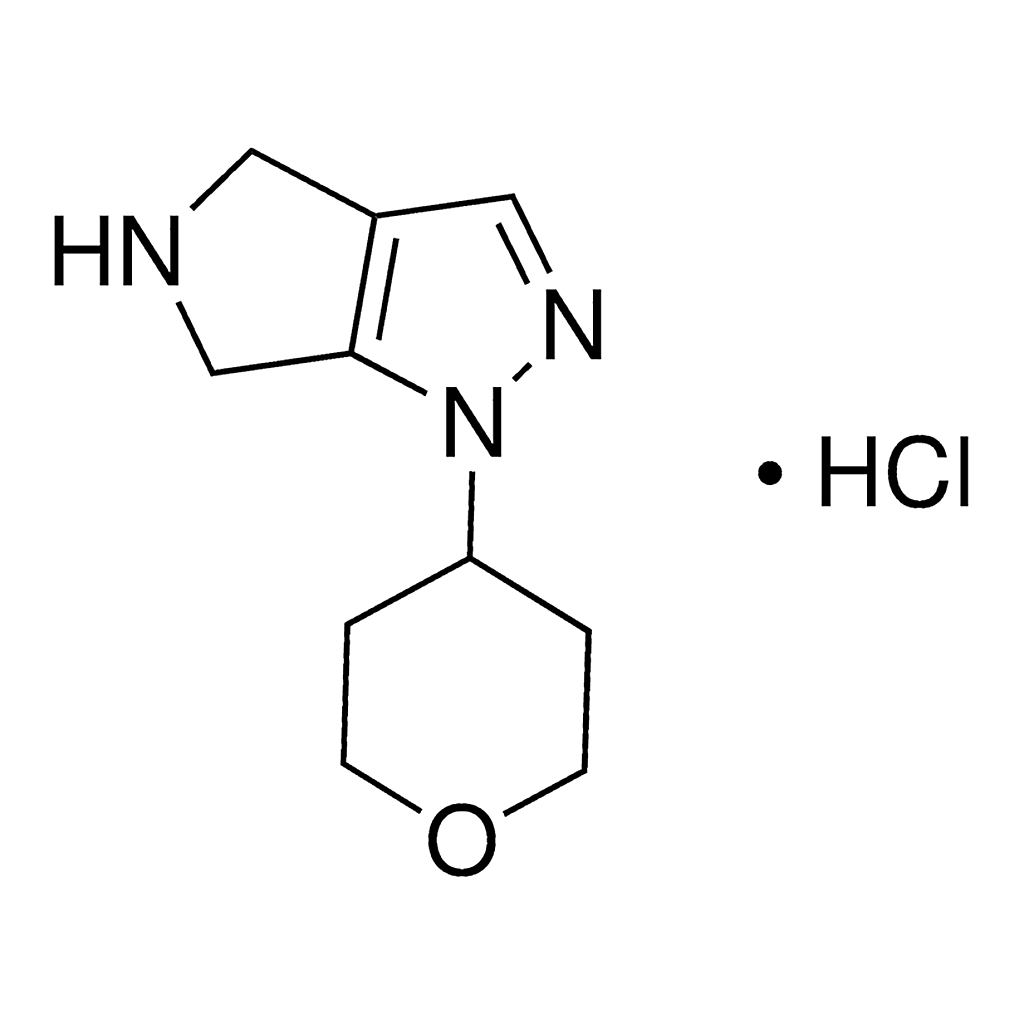 Merck 1-(Tetrahydro-2H-pyran-4-yl)-1,4,5,6-tetrahydropyrrolo[3,4-c]pyrazole HCl