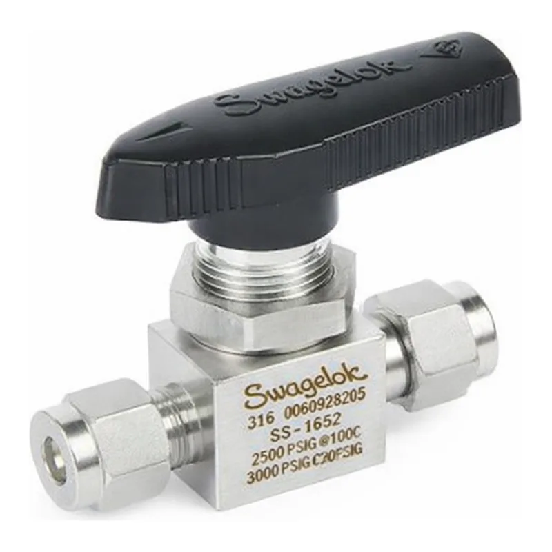 Restek Swagelok Valve, 1/8in Stainless Steel Ball