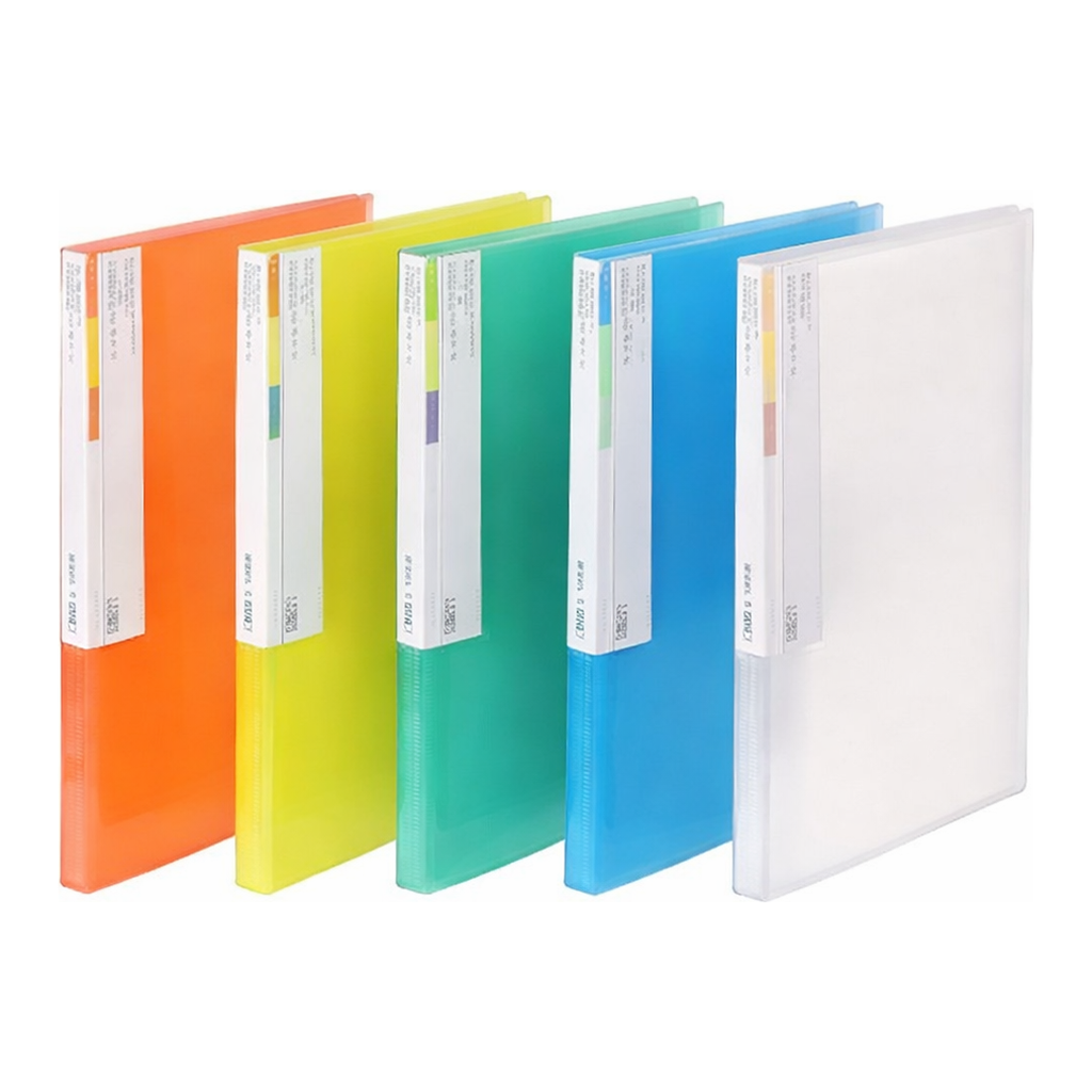 OFFICENEX 문화 투명PP 클리어화일 40매(A4/청색/F423-72)