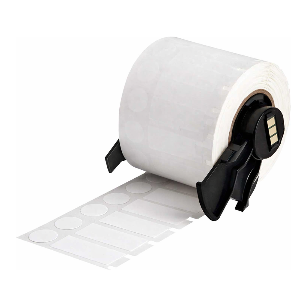 Brady Aggressive Adhesive Multi-Purpose Nylon Laboratory Labels with Vial Top for M6 M7 Printers