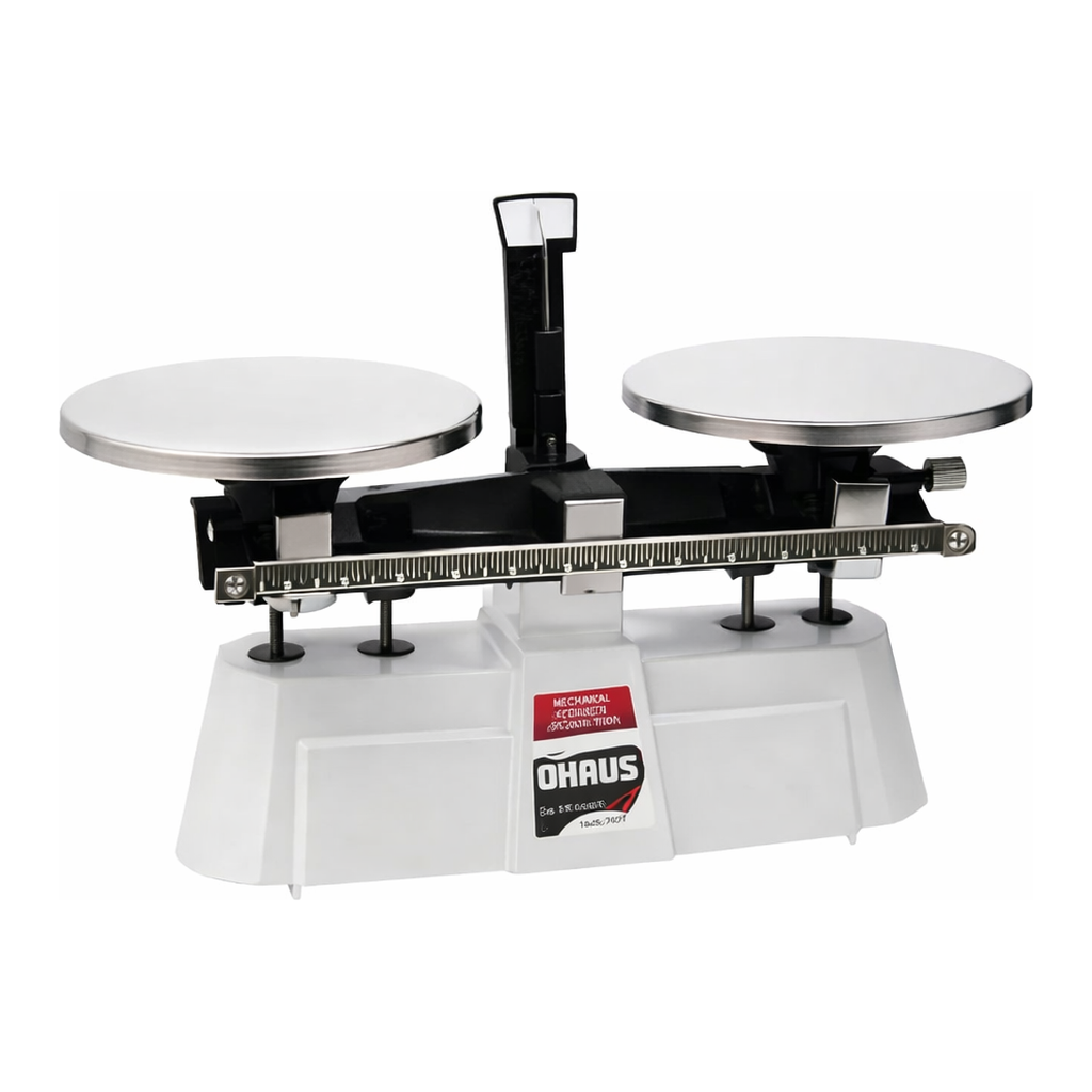 Thermo Fisher Scientific Ohaus Harvard Two Beam Triple Balance with Stainless Steel Plates