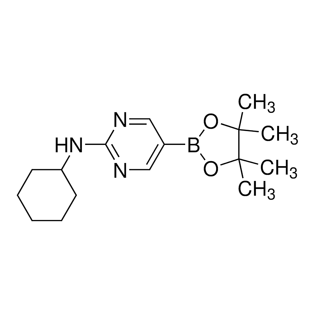 Merck 2-(Cyclohexylamino)pyrimidine-5-boronic acid, pinacol ester