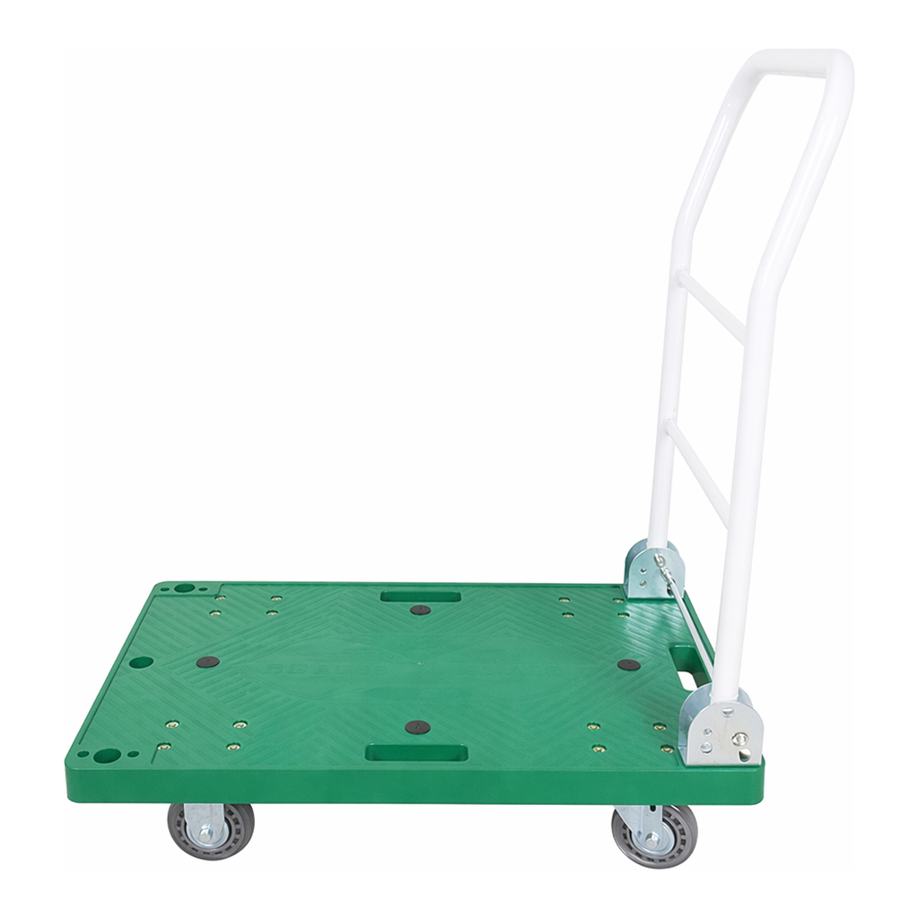 OFFICENEX [P]녹색 접이식대차(무소음750X450X880mm/150Kg/NAVI)
