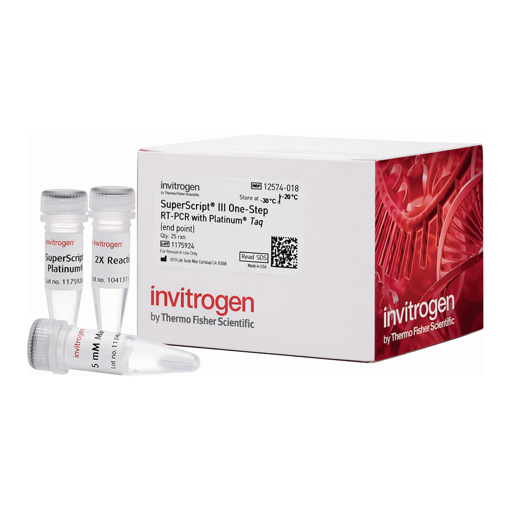 Thermo Fisher Scientific SuperScript III One-Step RT-PCR System with Platinum Taq DNA Polymerase, 25 rxns