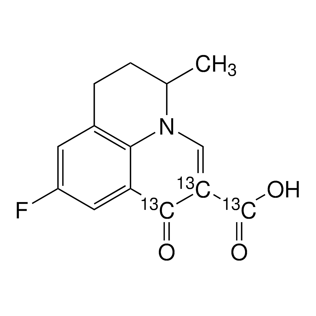 Merck Flumequine-(1,2,carboxy-13C3)