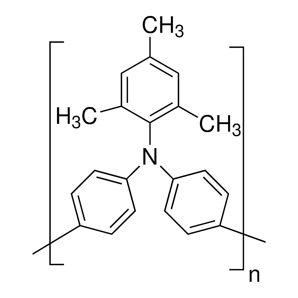 Merck Poly[bis(4-phenyl)(2,4,6-trimethylphenyl)amine]