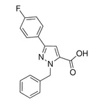 Merck 1-Benzyl-3-(4-fluorophenyl)-1H-pyrazole-5-carboxylic acid