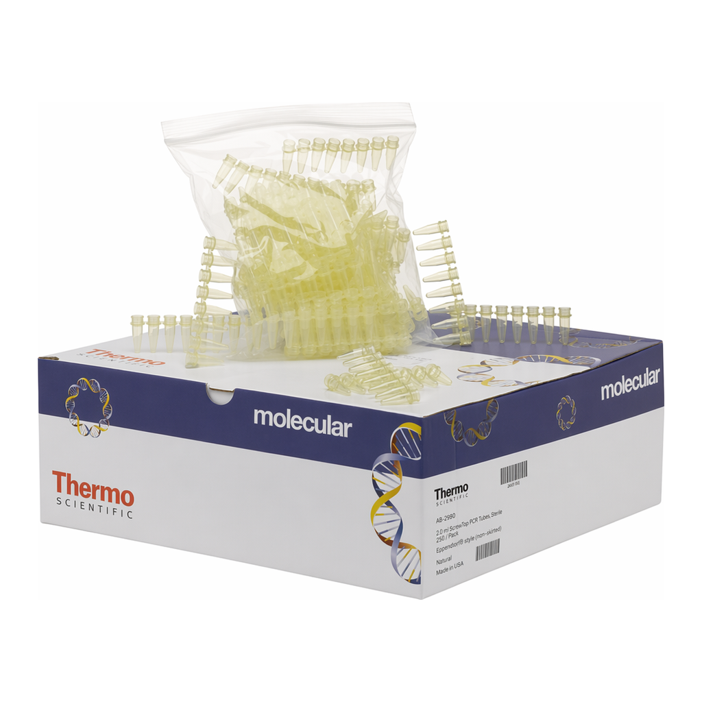 Thermo Fisher Scientific Tubes, strips of 8, yellow