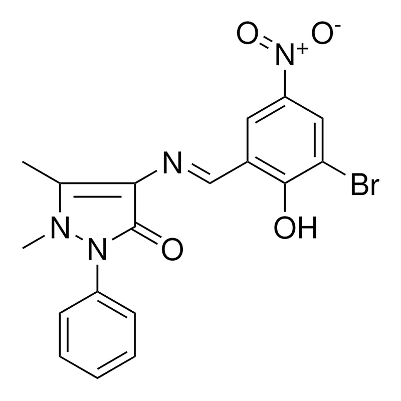 Merck 4-((3-BR-2-HO-5-NITRO-BENZYLIDEN-