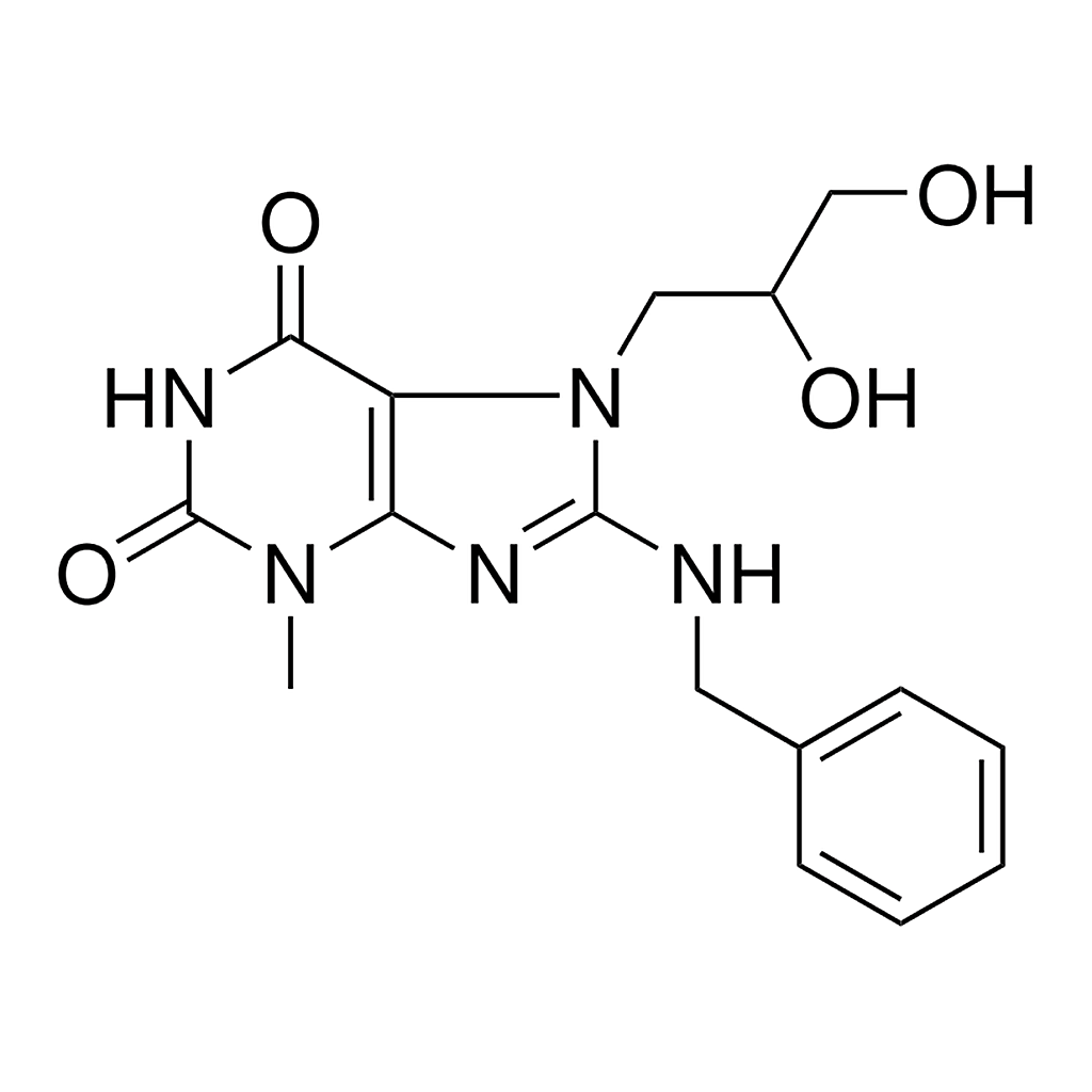 Merck 8-(BENZYLAMINO)-7-(2,3-DIHYDROXY-