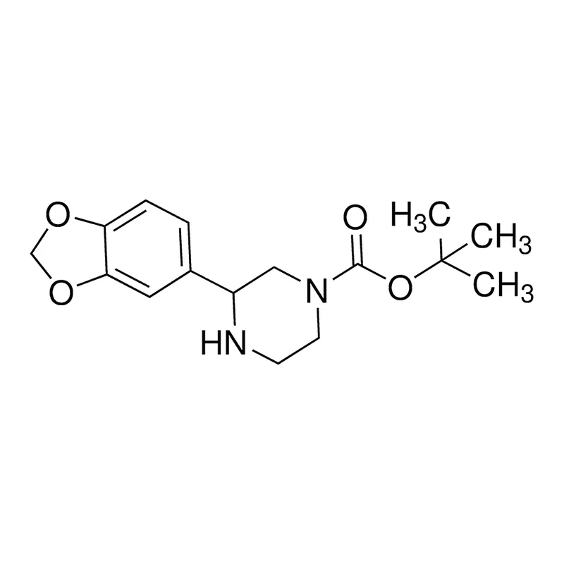 Merck tert-Butyl 3-(1,3-benzodioxol-5-yl)-1-piperazinecarboxylate