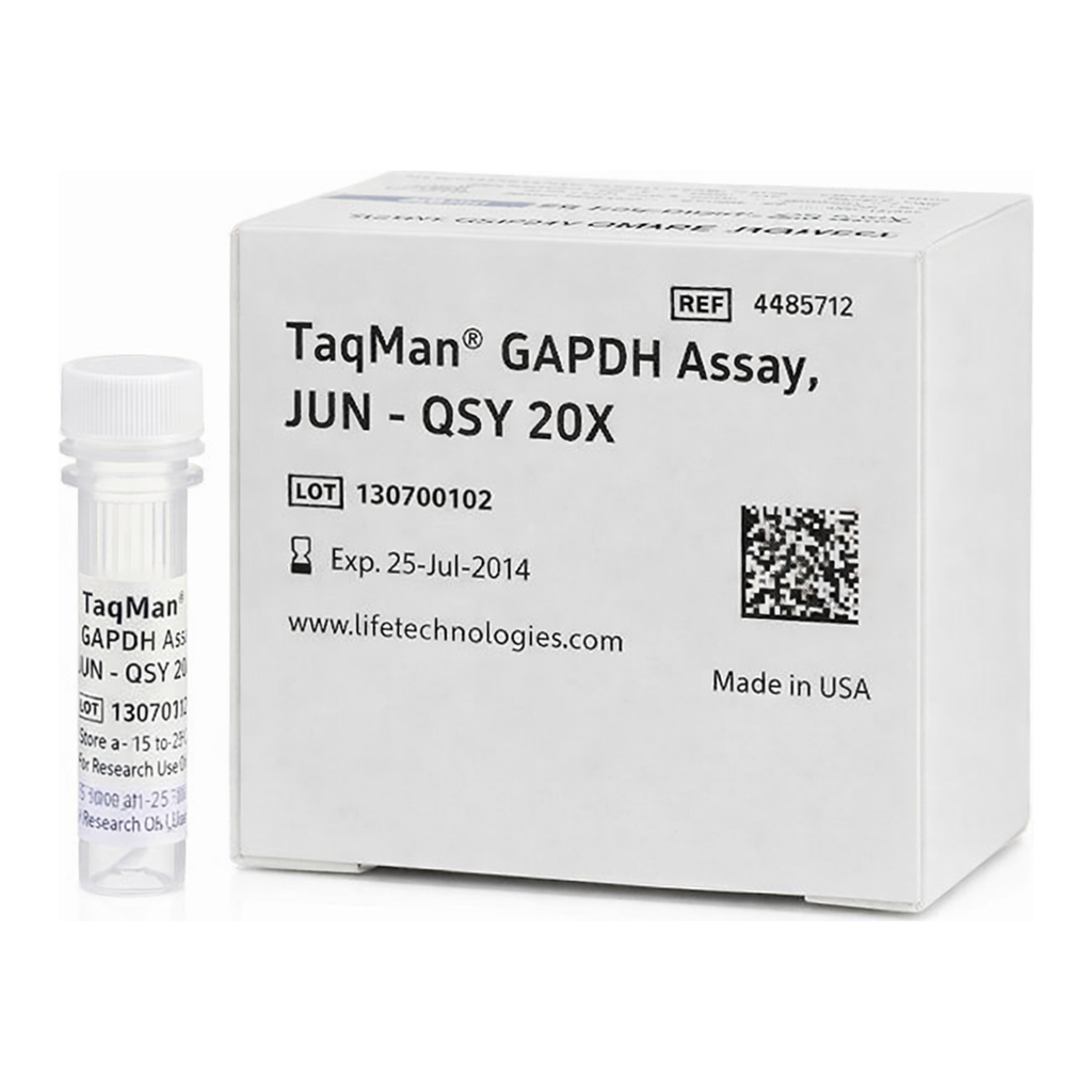 Thermo Fisher Scientific TaqMan GAPDH Assay, JUN dye/QSY probe