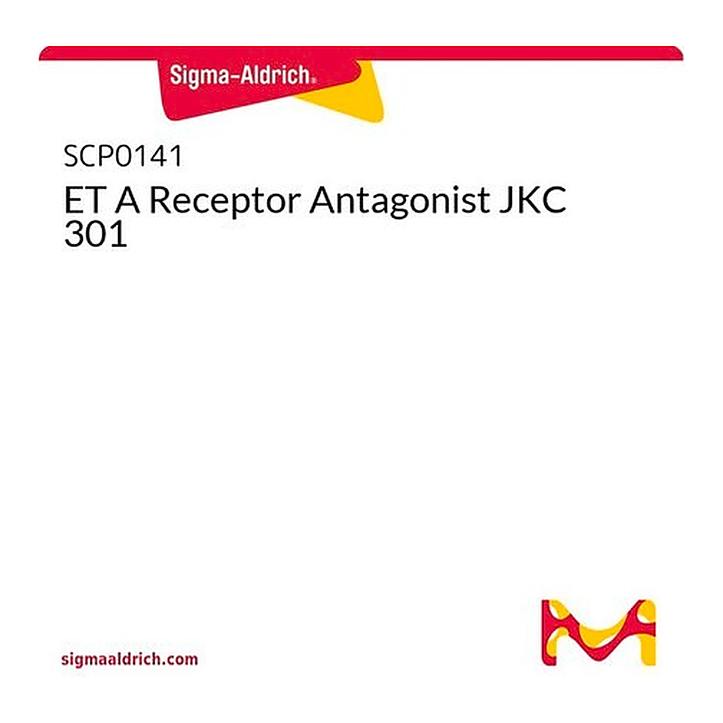 Merck ET A Receptor Antagonist JKC 301