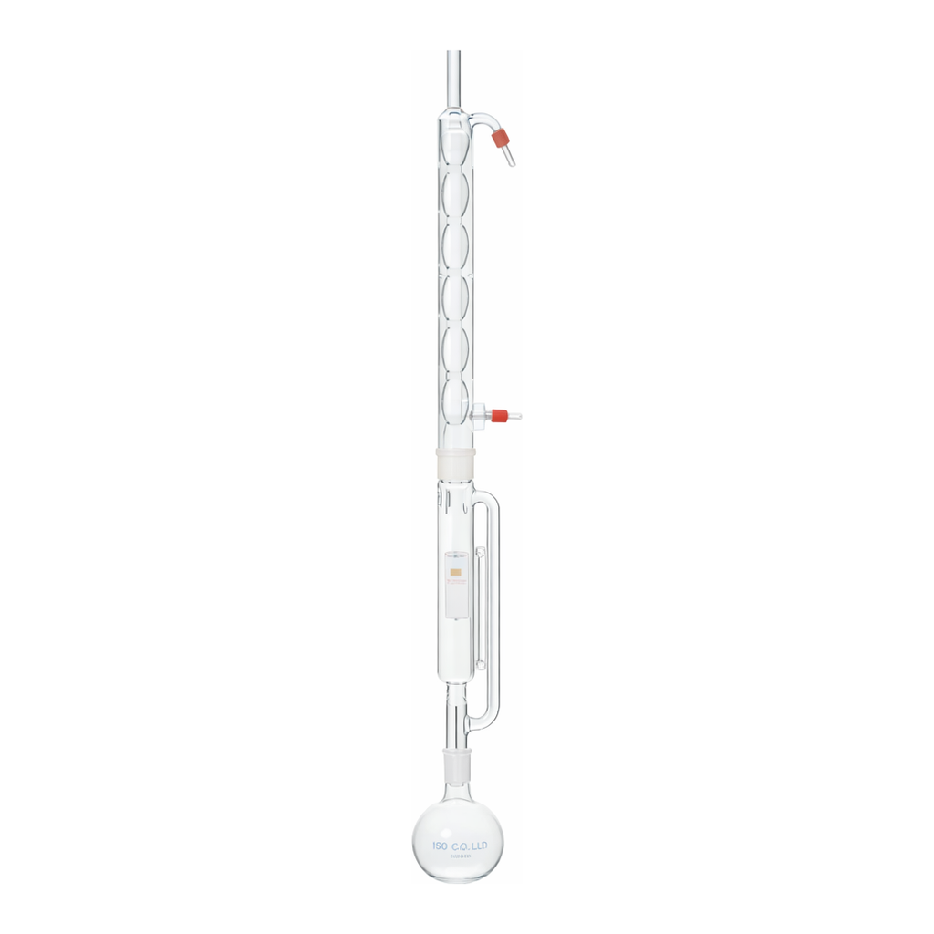 Daihan Science Glass Soxhlet Apparatus, with Allihn Condenser, 100~500㎖<br>With Safety GL14 PP