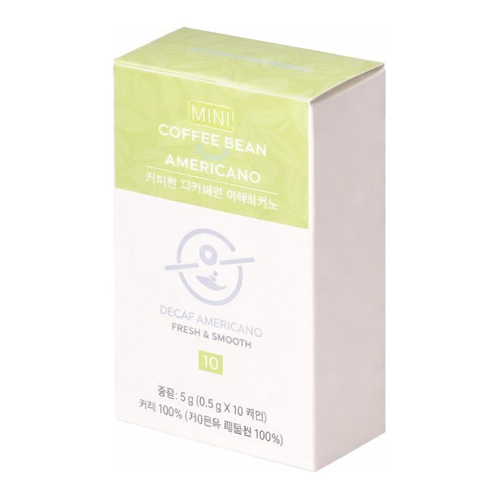 OFFICENEX 커피빈 디카페인 아메리카노(0.9g*10T)