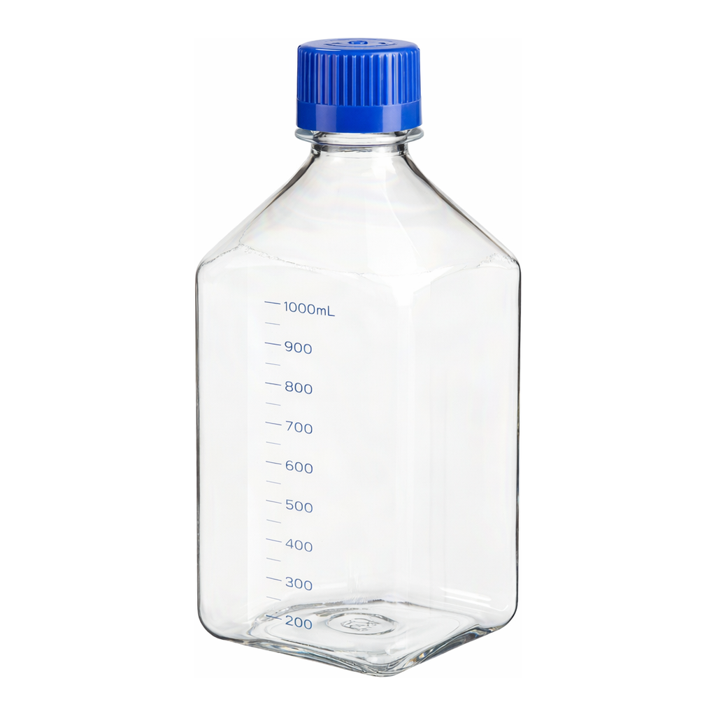 Thermo Fisher Scientific Sterile PETG Media Bottles, 1000mL
