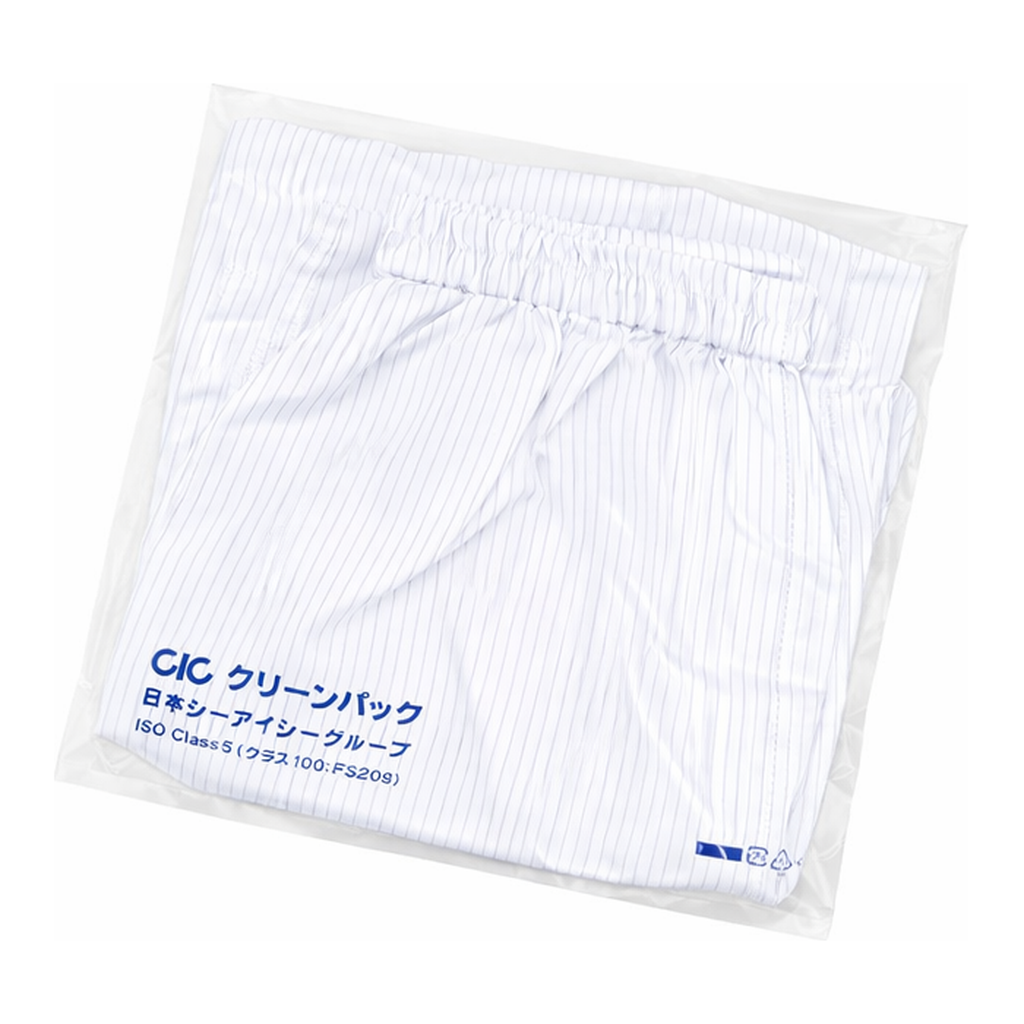 AS ONE Cleanroom Pants (Unisex) CIC, 방진복 바지(남녀겸용)(클린 세탁품)