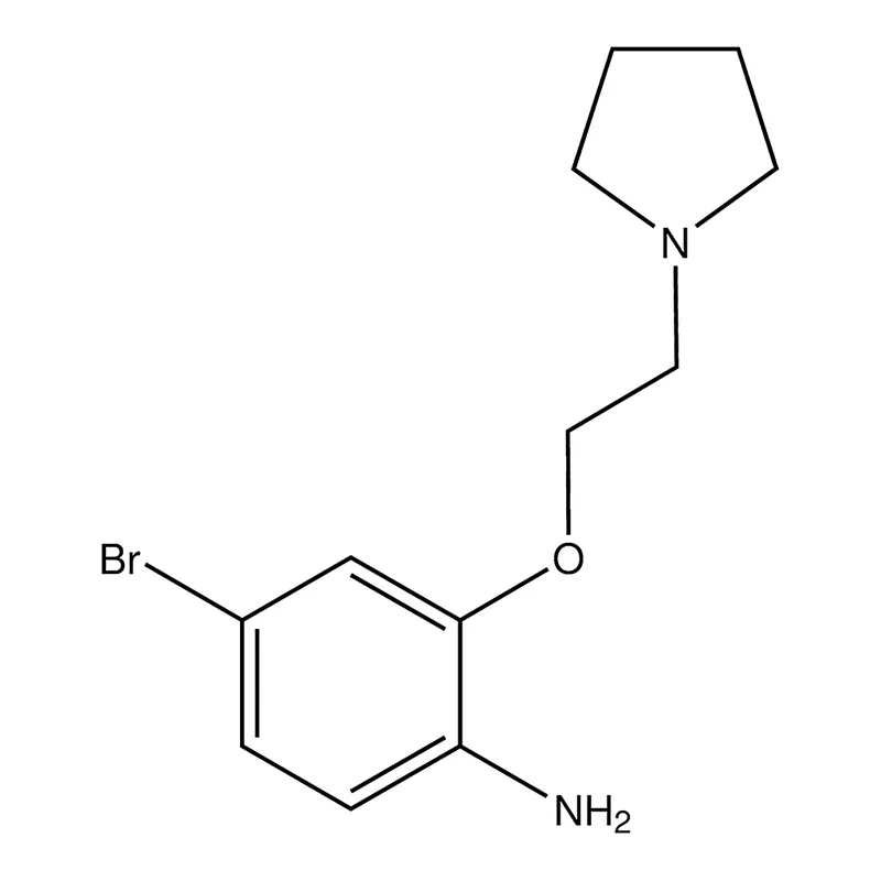 Merck 4-Bromo-2-(2-(pyrrolidin-1-yl)ethoxy)aniline