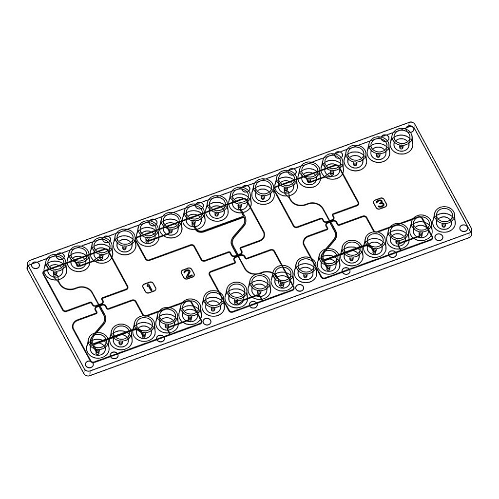 Merck Droplet generator chip - Multi channel design