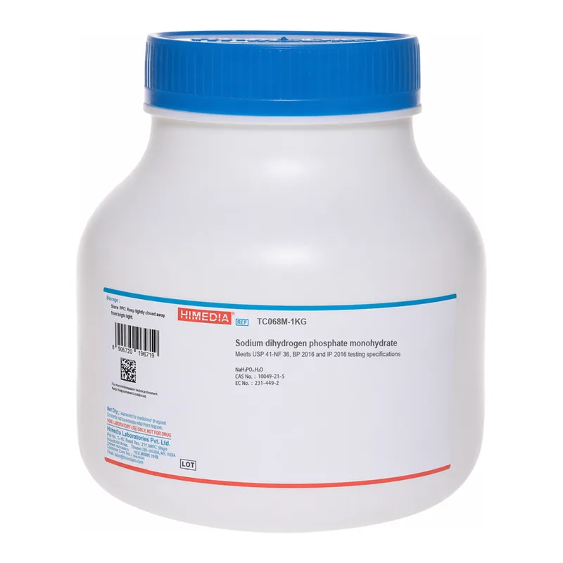 Himedia Sodium dihydrogen phosphate monohydrate Meets USP 41-NF 36, BP 2016 and IP 2018 testing specifications