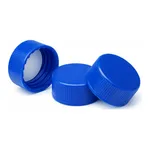Agilent Blue plypro solid scrw tp,PTFE linr100PK
