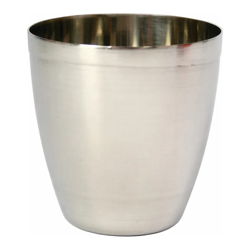 Merck Platinum crucible, with reinforced rim
