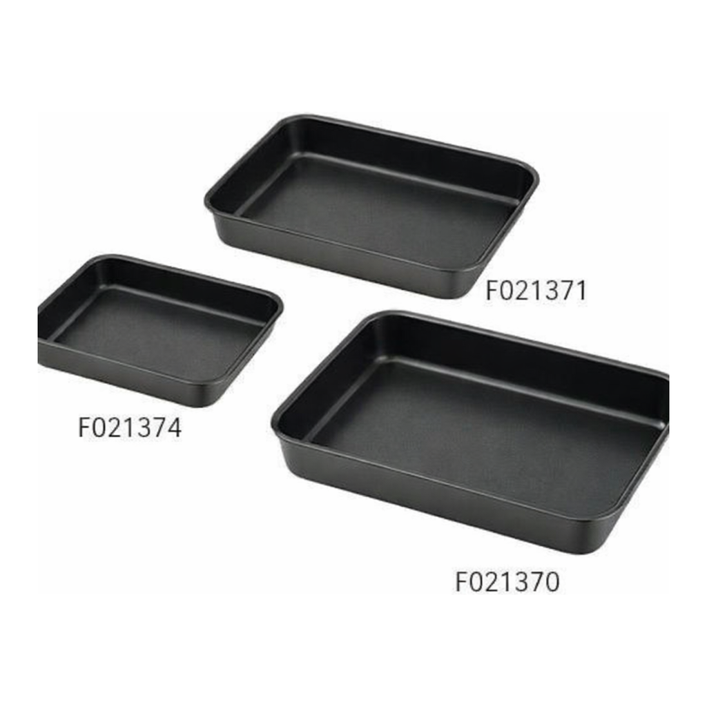 AS ONE Fluorine Coated Square Tray(Flat Edge), 불소코팅 각형 트레이 (플랫 엣지)