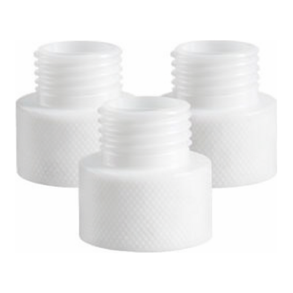Restek Opti-Cap Adapter, For using a 4L bottle cap with a GL 45 bottle, 3-pk