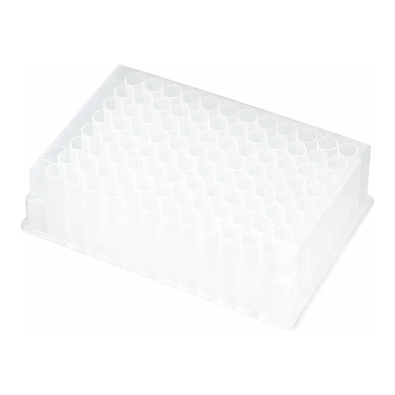 Restek 1.3mL 96-Well Plates, Case of 50, Non-sterile Round Well, Round Bottom