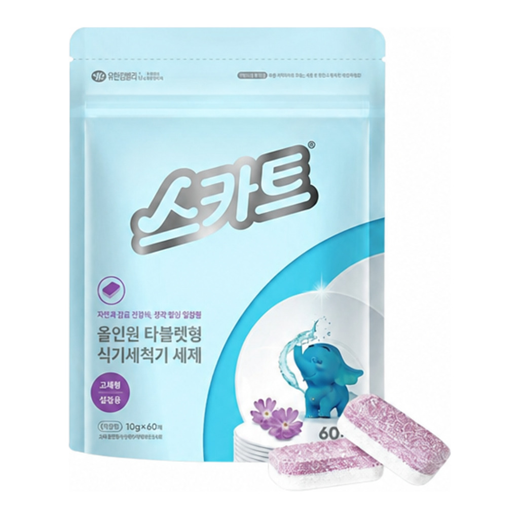 스카트 올인원 식기세척기세제 무향