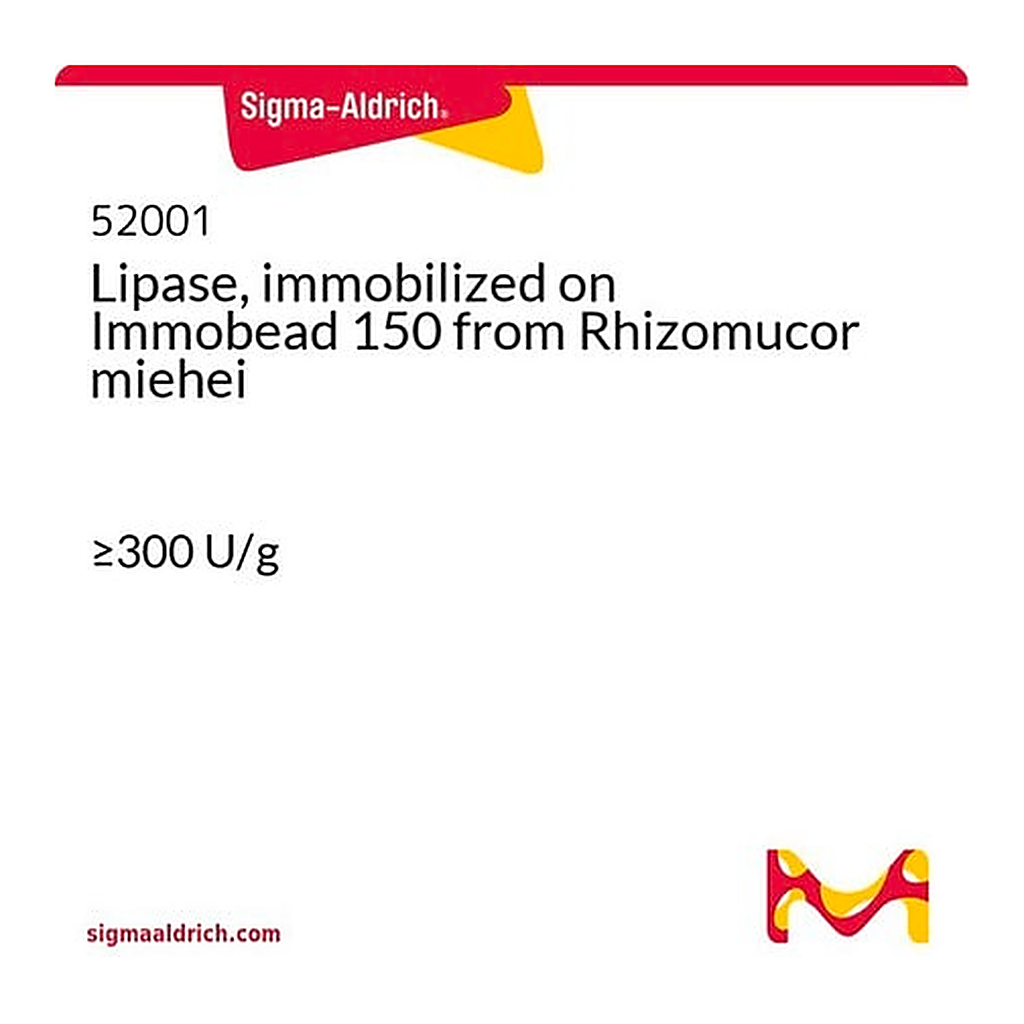 Merck Lipase, immobilized on Immobead 150 from Rhizomucor miehei
