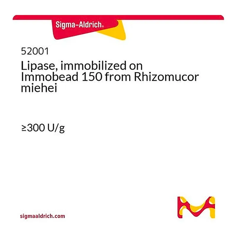 Merck Lipase, immobilized on Immobead 150 from Rhizomucor miehei