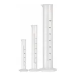 Merck Azlon Hexagonal Base PMP Cylinders with Printed Graduations
