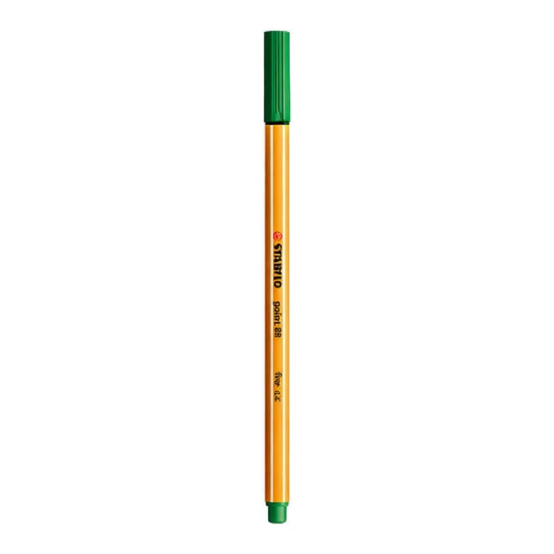 OFFICENEX 스타빌로 포인트88화인라이너(0.4mm 녹색)