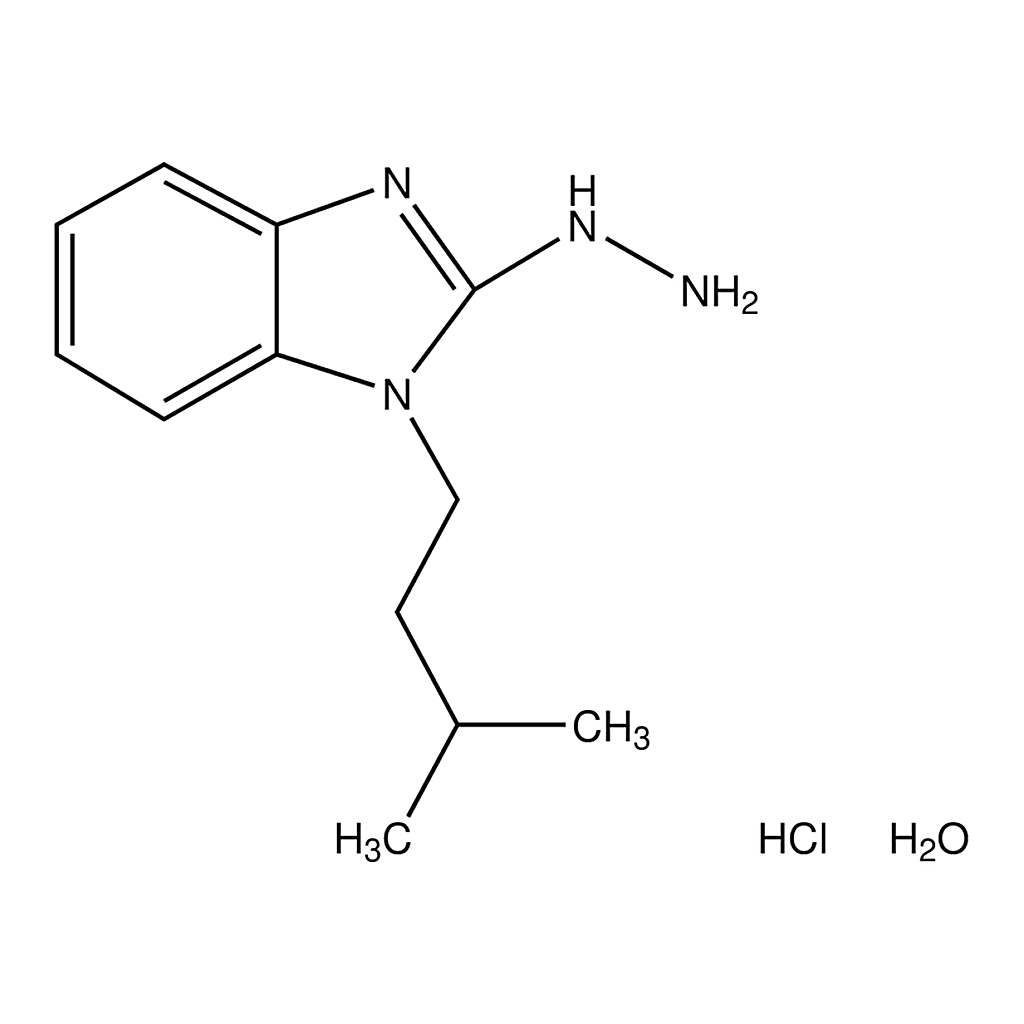 Merck 2-Hydrazino-1-(3-methylbutyl)-1H-benzimidazole hydrochloride hydrate