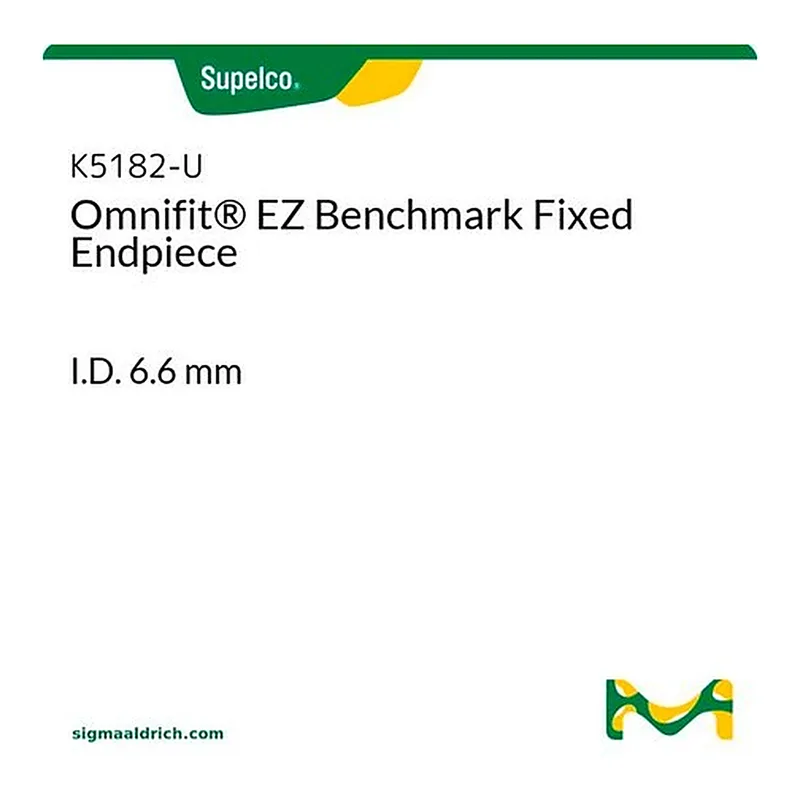 Merck OMNIFIT EZ FIXED ENDPIECE, 6.6MM
