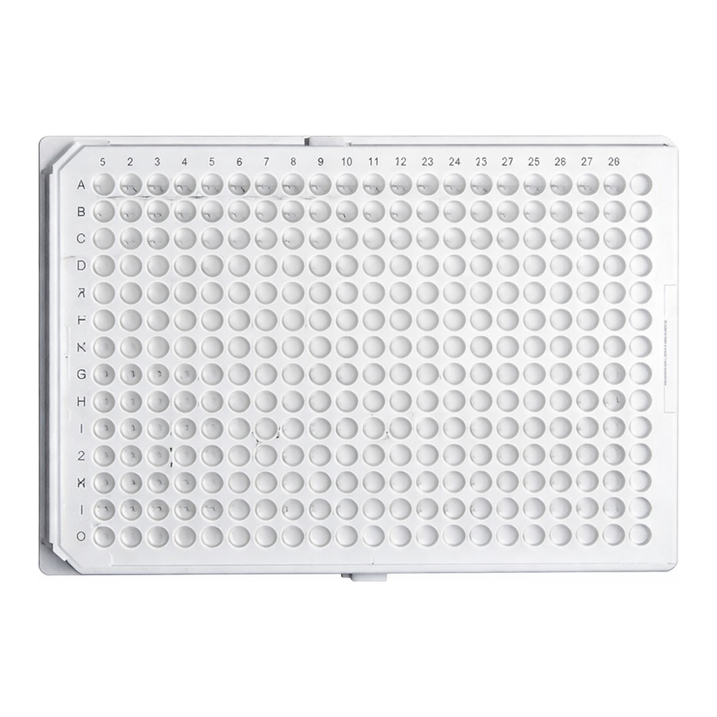 Greiner Bio One MICROPLATE, 384 WELL, PS, F-BOTTOM,SMALL VOLUME, HIBASE, MED. BINDING, WHITE, 10 PCS./BAG