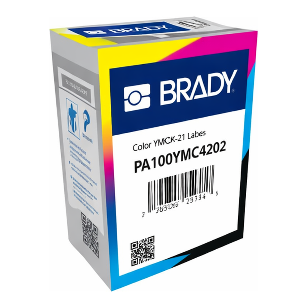 Brady Multicolor Ribbon Roll for PA1111 ID Card Printer