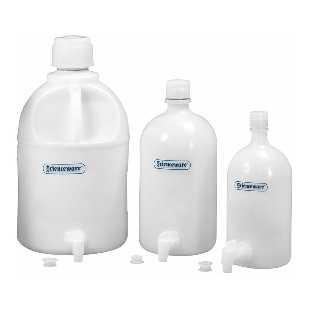 Merck Polyethylene carboy with spigot