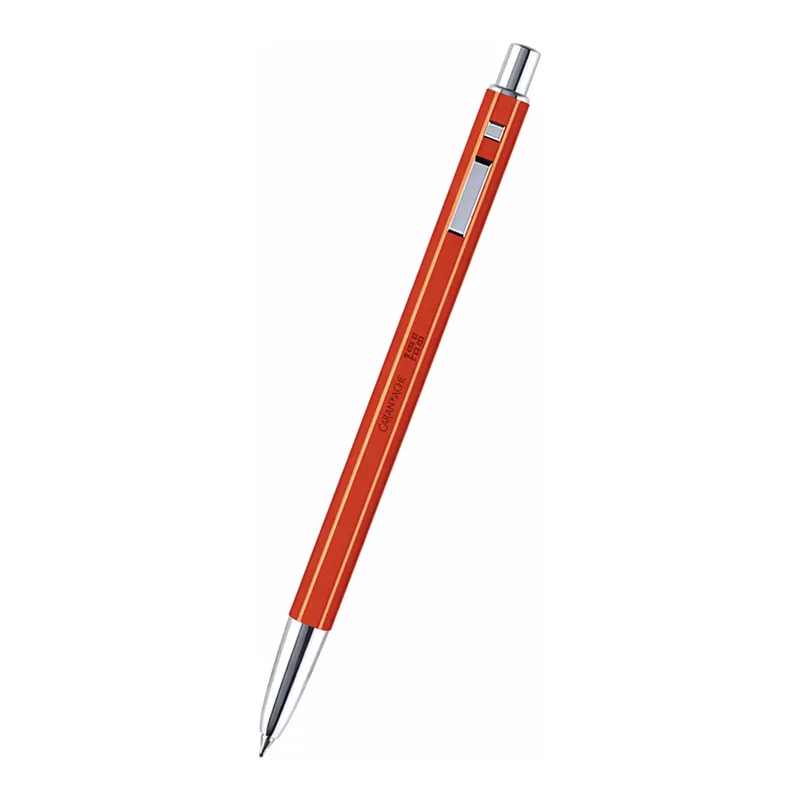 OFFICENEX 모나미 153ID볼펜(1.0mm/탠저린)