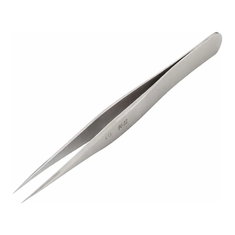 AS ONE Tweezer PrecisIon Clean-Pack, 정밀핀셋 No.3(가늘고 날카로운 끝)